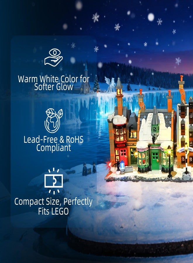 YEABRICKS LED Light for Lego-76457 Harry Potter Hogsmeade Village - Collectors' Edition Building Blocks Model (Building Set NOT Included) - Image 3